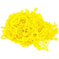 JAM Paper Shred Tissue Paper Krinkeleen, 2 oz., Yellow, 5 Pack (1192495g)-Yellow