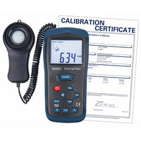 REED Light Meter - w/Calibration Certificate (R8130-NIST)-Ideal Applications For The Reed R8130 Light Meter: OSHA Work Environment Compliance, Cinematography And Photography Applications, Museum Exhibits, Lighting System Installation, Environmental Monitoring, Interior Design Projects, Industrial Applications