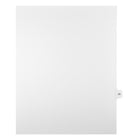 Mark Maker Legal Tabs - Letter Size - White - 1/15th cut - 25 tabs per package - 5 packages Pack - Number 56-White Single Tabs