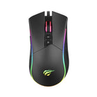 Havit RGB Backlit Wired 7200dpi Programmable 7 Buttons Gaming Mouse-16 millions colourful breathing light