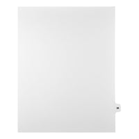 Mark Maker Legal Tabs - Letter Size - White - 1/15th cut - 25 tabs per package - 5 packages Pack - Number 88-White Single Tabs