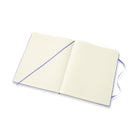 Moleskine Ruled Hard Cover Classic Notebook - Extra Large - Hydrangea Blue - 7.5" x 9.75"-192 pages with 96 sheets