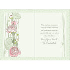 Rosedale 5-1/2" x 8" Our Sympathy Greeting Cards And Envelopes, 12 Pack (17553)-Card shop quality greeting cards