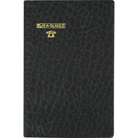 Day Runner Telephone/Address Book, 4" x 6-1/8", Assorted Crocodile-Like-Single letter tabs