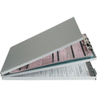 Staples Aluminum Letter Size Bottom-Hinged Form Holder-A convenient way to handle and store forms