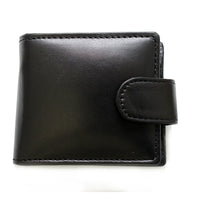 Ashlin Sophia Double Lipstick Case with Mirror, Black-Snap-button closure