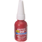 Loctite Threadlocker 243 Oil Tolerant, Blue, Medium, 54 G., Bottle - 4 Pack-Colour: Blue