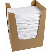 Spc, Absorbants Spc Oil Plus - Performance En Trois Épaisseurs - Feuilles, Huile Seulement, 15po x 19po, paquet de 100-Absorption/pqt 26 gal.