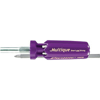 Multique Multi-Bit Screwdrivers, Screwdriver Robertson, Phillips, Hex, Slot, TLZ553, 6 Pack-Screwdriver/Hex Key Type: Screwdriver Robertson, Phillips, Hex, Slot