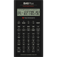 Texas Instruments BA II Plus Pro Business Calculator-Enhanced version of the BA II PLUS—now with additional functionality and a firm-touch keypad