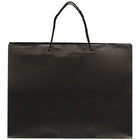 Jam Paper Gift Bags with Rope Handles - X-Large - 17" x 13" x 6" - Black Matte - 100 Pack-Quantity: 100 per pack