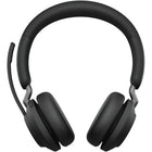 Jabra Evolve2 65, Link 380a, Stereo MS Headset with Stand - Black-Wireless Range: 30' / 9.1 m
