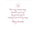 Holly Jolly Christmas, Teddy Bear, 18 Pack-Card shop quality greeting cards