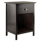 Winsome Blair Accent Table, Coffee Finish (23218)-Made of Solid and Composite Wood