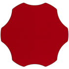 Flash Furniture Mobile 60'' Flower-Shaped Activity Table, Red Laminate Top, Height-Adjustable Preschool Legs (XUA60FLRRDTPC)-Flower Shaped Activity Table