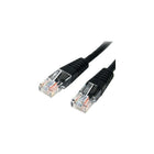 StarTech M45PATCH10BK 10' Cat 5e Molded Patch Cable, Black-Features RJ-45 Male connector on both sides to facilitate easy connectivity