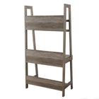 Homenations Barrington Ladder Desk with Hutch-Large work surface and spacious pull out drawer