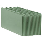Pendaflex Heavyweight Green Alphabetic File Guides - Letter Size - 25 Pack-Straight cut bottom