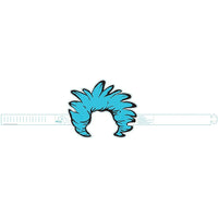 Eureka Wearable Cut Out Hat, Dr. Seuss Thing Hair, 64 Pack-Dimensions: 8"L