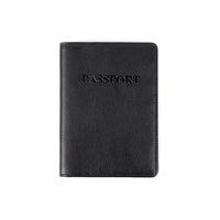 Karla Hanson RFID Protection Ingrid Deluxe Passport Holder, Black (28612BLACK)-Passport Holder