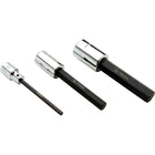 Gray Tools 17mm X 1/2" Drive, Extra Long Hex Head, Chrome Finish Socket-Size: 17mm