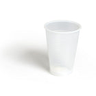 Perk 12 oz. Plastic Cold Cups - Clear - 50 Pack-Made of plastic