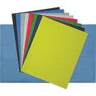 Hilroy Twin Pocket Portfolio - Letter-Size - White-Holds up to 100 sheets of letter-size paper (50 per pocket)