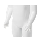 Can-Bramar RPK-1 Infant Abstract Fibreglass Mannequin - Glass Base - Glossy White-Glossy White finish