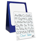 Flipside Deluxe Spiral-Bound Flip Chart Stand, Dry Erase and Tablet Set-Corrugated construction provides sturdy support