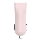 Basic Tech Dual USB Car Charger - Pink-Universal