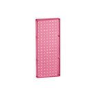 Azar Displays 20" x 8" Pegboard 1-Sided Wall Panel, Translucent Pink, 2 Pack-For use with flat surface