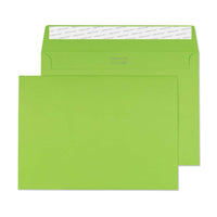 Blake Creative Color Bright Green Invitation Envelopes - 6" W x 9" L - Lime Green - 25 Pack-Lime Green