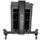 TygerClaw Mobile TV Stand for 30" - 60" TV, 81.8" x 23.6" x 70.9", Sliver-Holds 30" to 60" flat-panel TVs up to 396lbs/180kgs