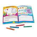 TREND enterprises Inc. Wipe-Off Activity Book -  I Can Print Standard Manuscript - Grade Preschool JK - SK-Wipe-Off surface encourages repetition to build hand-eye coordination crucial for skill mastery.