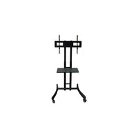 Rocelco BSTC Basic Flat-Panel TV Cart, Black-Suitable for many applications including Boardroom, Conferences, Presentations, Educational, Mobile Kiosk, and Digital Signage.