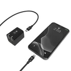 Adam Elements OMNIA X3 30W USB-C Power Adapter, Black-Travel-friendly with foldable pins