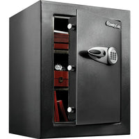 SentrySafe Extra Large Digital Security Safe-Programmable digital lock allows you to choose your combination plus it comes with an override key which makes entry in the safe secure yet simple