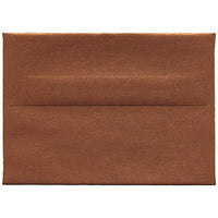 JAM Paper 4bar A1 Envelopes, 3.63 x 5 1/8, Stardream Metallic Copper, 250 Pack (V018246H)-Copper stardream metallic envelope