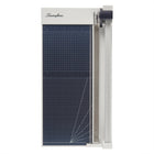 Swingline ClassicCut 1210P Rotary Blade Trimmer - Plastic - 12" - 10 Sheets-Concealed rotary bypass blade glides down the trimmer for precise cuts