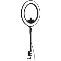 Corsair 10LAC9901 Premium Edge-Lit Ring Light-Brightness: 2500 lumens, adjustable