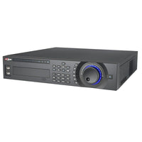 SeqCam 32 Channel 2CIF 2U Standalone DVR, 3.5" x 18.1" x 17.3", Black-Up to 32 cameras with 1080p realtime preview