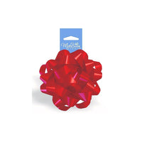 Millbrook Studios 6" Confetti Bow, Red, 12 Pack (00378)-6" bow