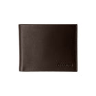 Champs Leather RFID Slim Wallet - Khaki-Genuine Leather