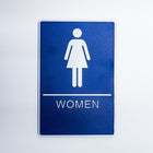 Futech Women's and Handicap Men's Washroom Signs, 2 Pack-Size: 5.75" W x 8.75"L