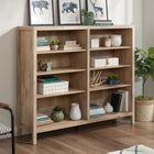 Sauder Pacific View Bookcase - Prime Oak-6-Shelves