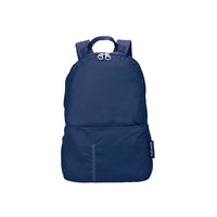 Tucano Compatto Eco Backpack - Blue-Foldable backpack in lightweight but highly resistant nylon produced from recycled plastic