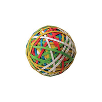 Acco Rubber Band Ball-Assorted bright colours