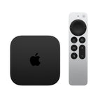 Apple TV 4K - A15 Bionic Chip - Wi-Fi + Ethernet - 128 GB - Black-Dolby Atmos for three-dimensional, theatre-like sound