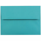 JAM Paper A7 Invitation Envelopes, 5.25 x 7.25, Brite Hue Sea Blue Recycled, 250 Pack (27785H)-Sea blue recycled envelope