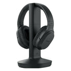 Sony WHRF400 Wireless Home Theater Headphones - Black-The enhanced range from the transmitter dock lets you move from room to room without losing an audio connection